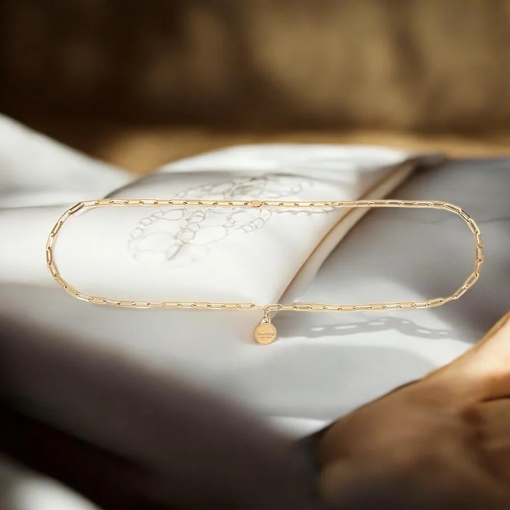 New TOM FORD Brass Body Chain